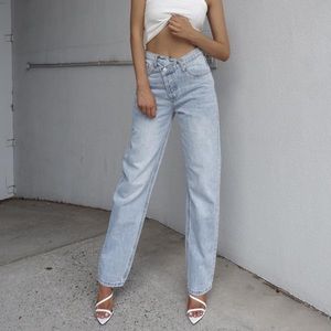 Princess Polly Holly cross waist Jean 🤍